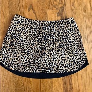 NWT Outdoor Voices Leopard Cheetah Print Skirt